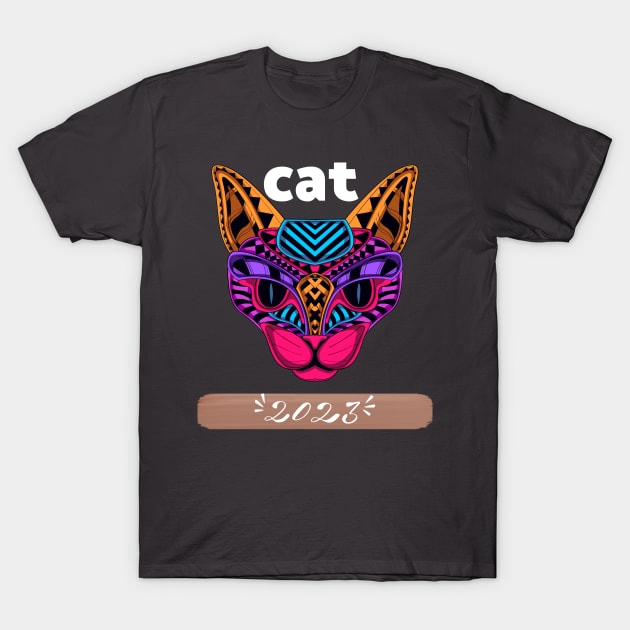 cat 2023 T-Shirt by medfrigo